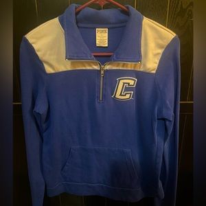 Women’s PINK brand Creighton half zip hoodie size Small